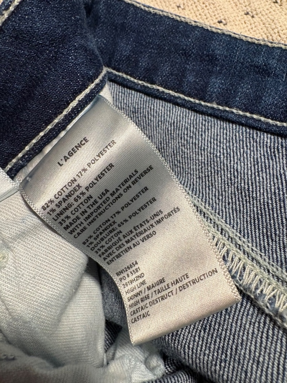 L’Agence Jeans Size 29 - Picture 7 of 7